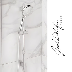 Douchette 3 jets Awaken organic avec barre de douche et porte savon