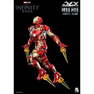 Infinity Saga Iron Man Mark 43 Af Action Figura Threezero