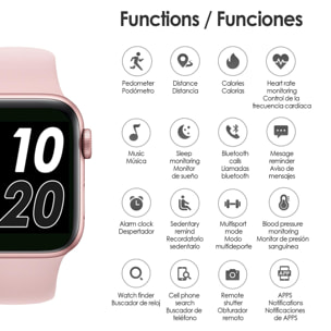 Smartwatch multisport T500 Plus con cardiofrequenzimetro