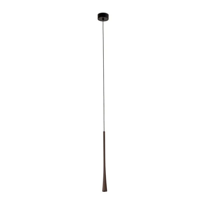 DIANA 400 Lampe suspension marron