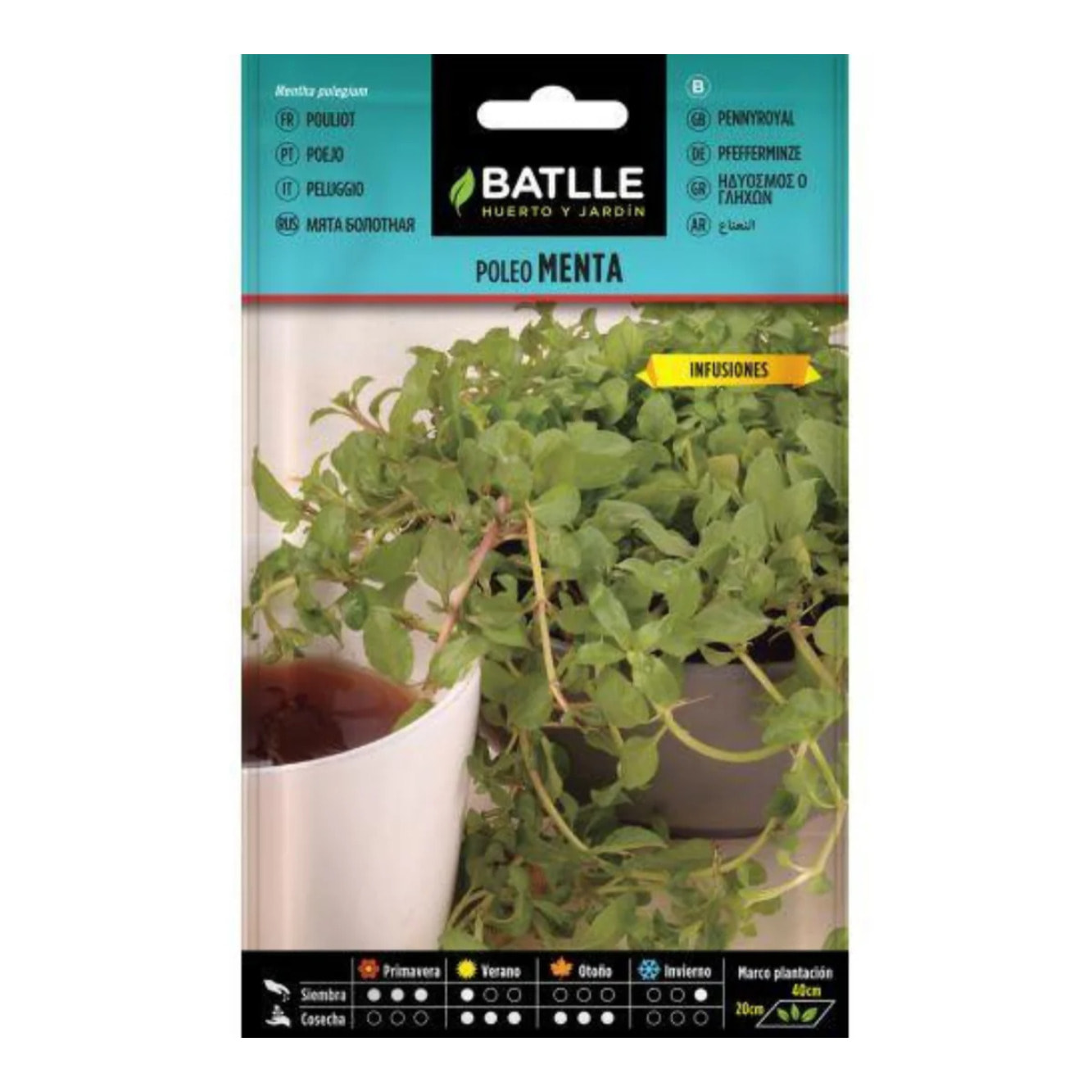 Semillas de Poleo Menta  Batlle
