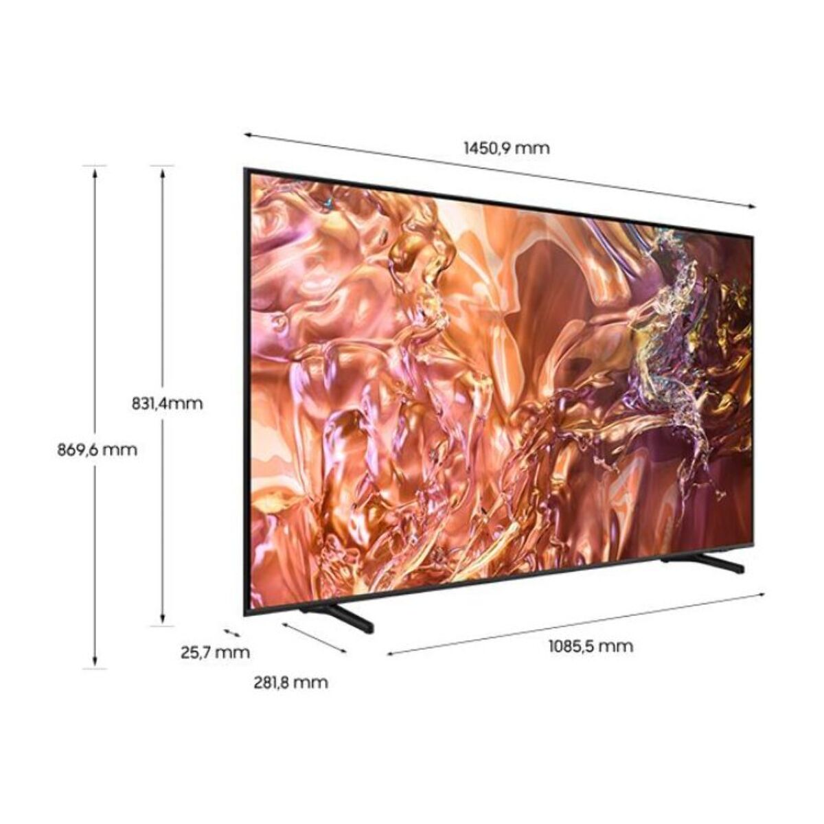 TV QLED SAMSUNG TQ65QE1D 2024