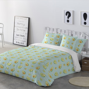 Funda nórdica Mr. Wonderful Aguacates - 100% algodón -