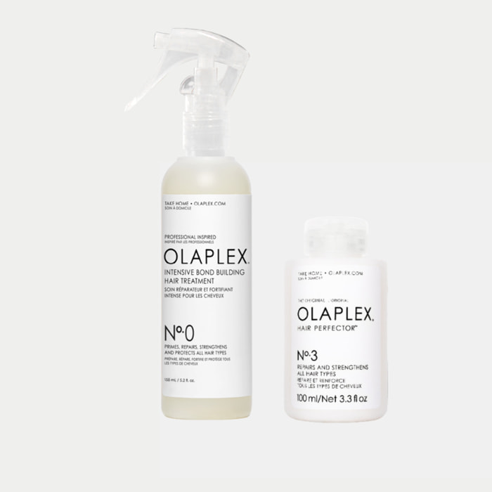 OLAPLEX Kit N°0 Intensive Bond Building Treatment 155ml + N°3 Hair Perfector 100ml