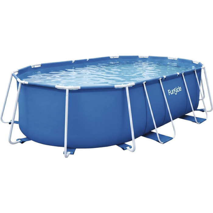 Piscine tubulaire Ovale "Tina" - 4,88 x 3,05 x 1,07 m