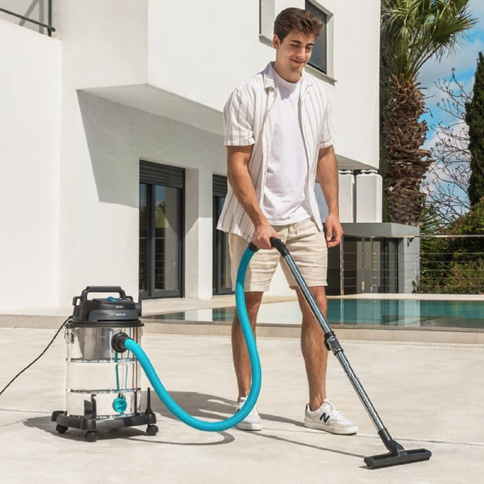 Cecotec Aspirateur de solide et liquide Conga Rockstar Wet & Dry Steel Max Pro