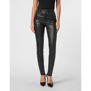 PHILIPP PLEIN Jegging a vita alta