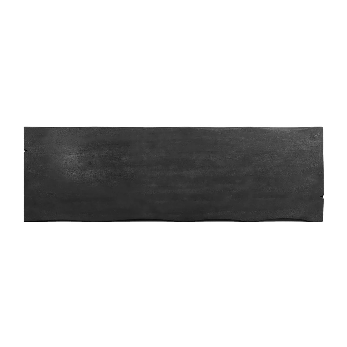 Banc noir en bois de manguier 110 cm - Toxis