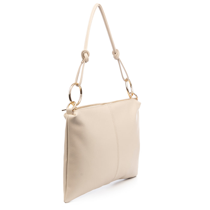 Bellusco Bolso de hombro Mujer. Piel auténtica Dollaro.