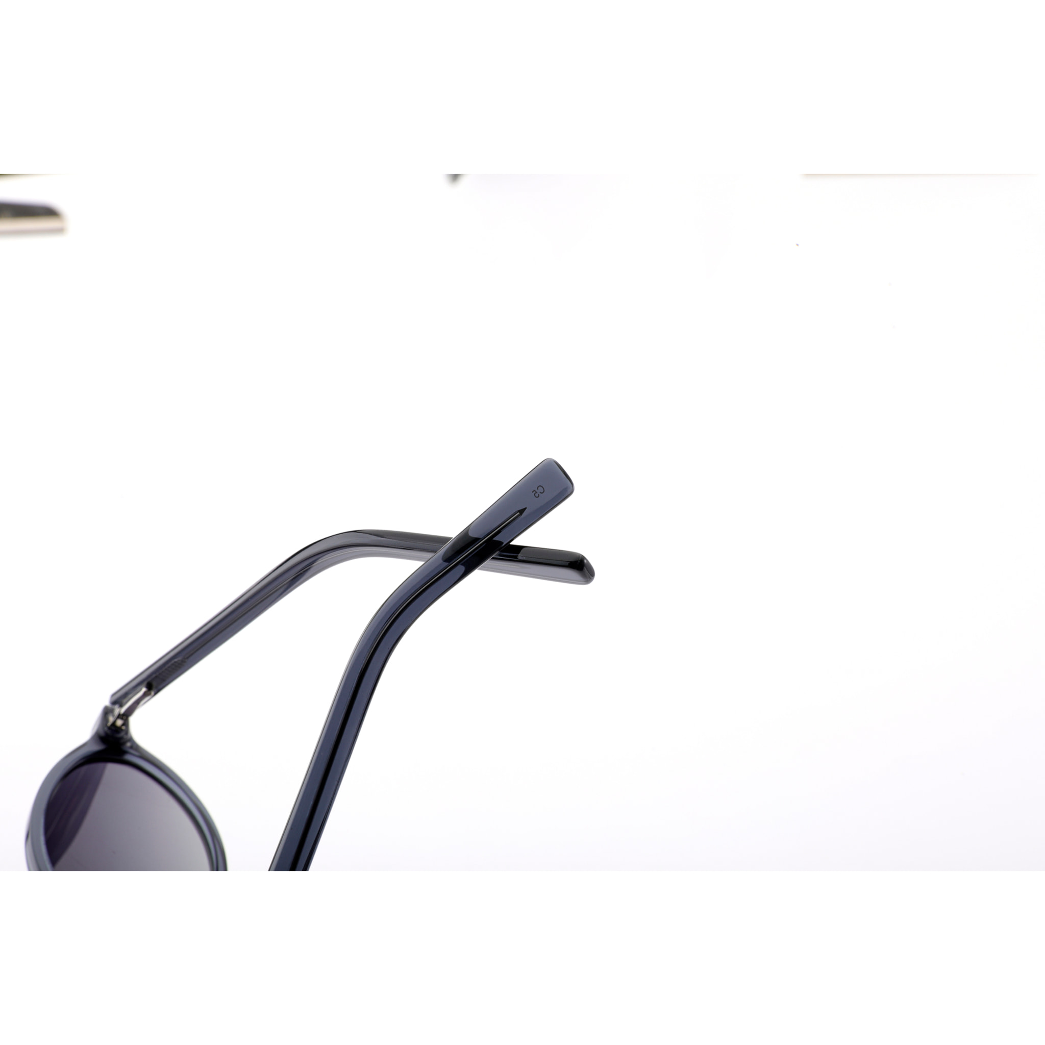 Gafas de sol OCEAN GRANDE PLACE - Negro brillante / Ahumada