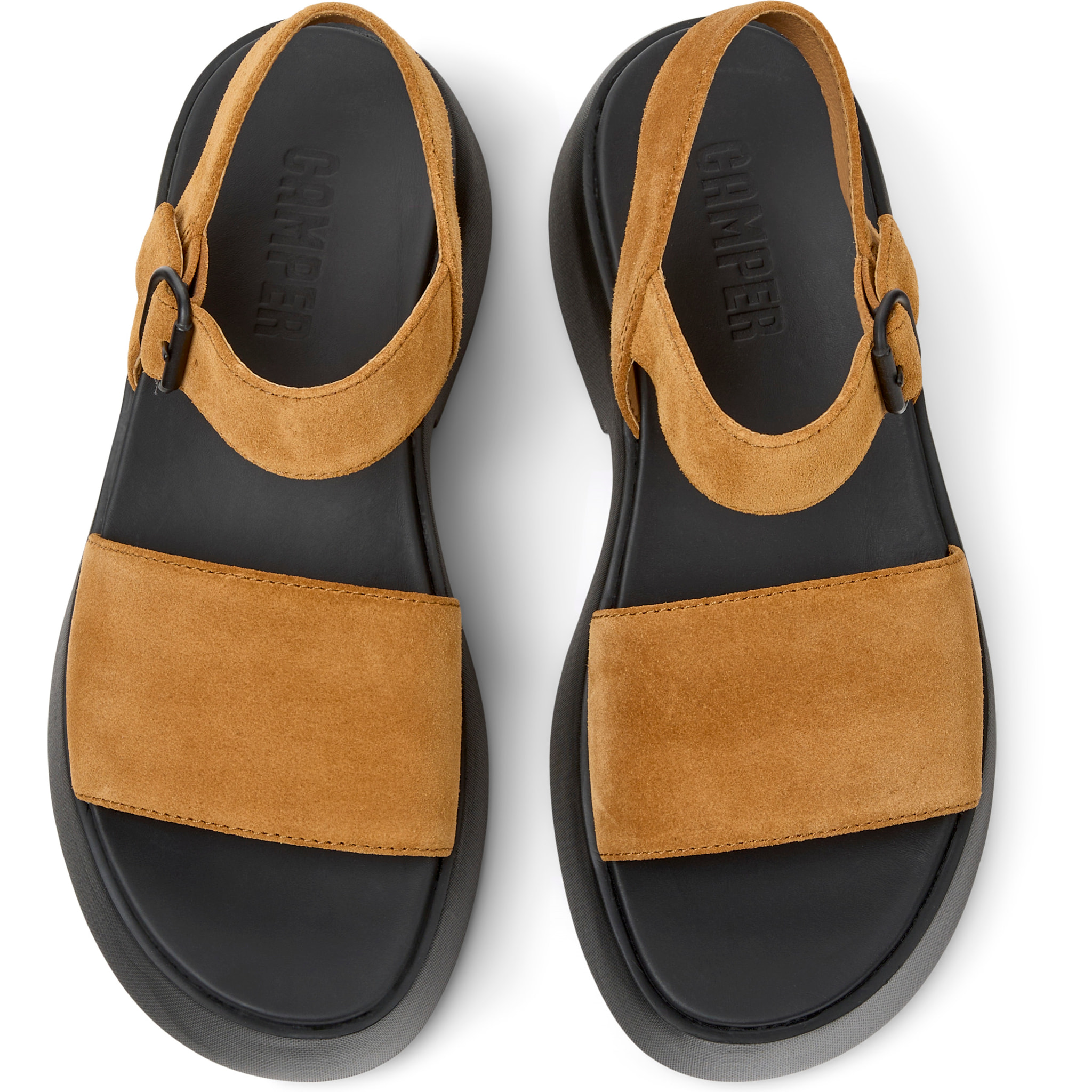 Sandalias - CAMPER Tasha - Marron - Piel de ante