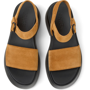 Sandalias - CAMPER Tasha - Marron - Piel de ante