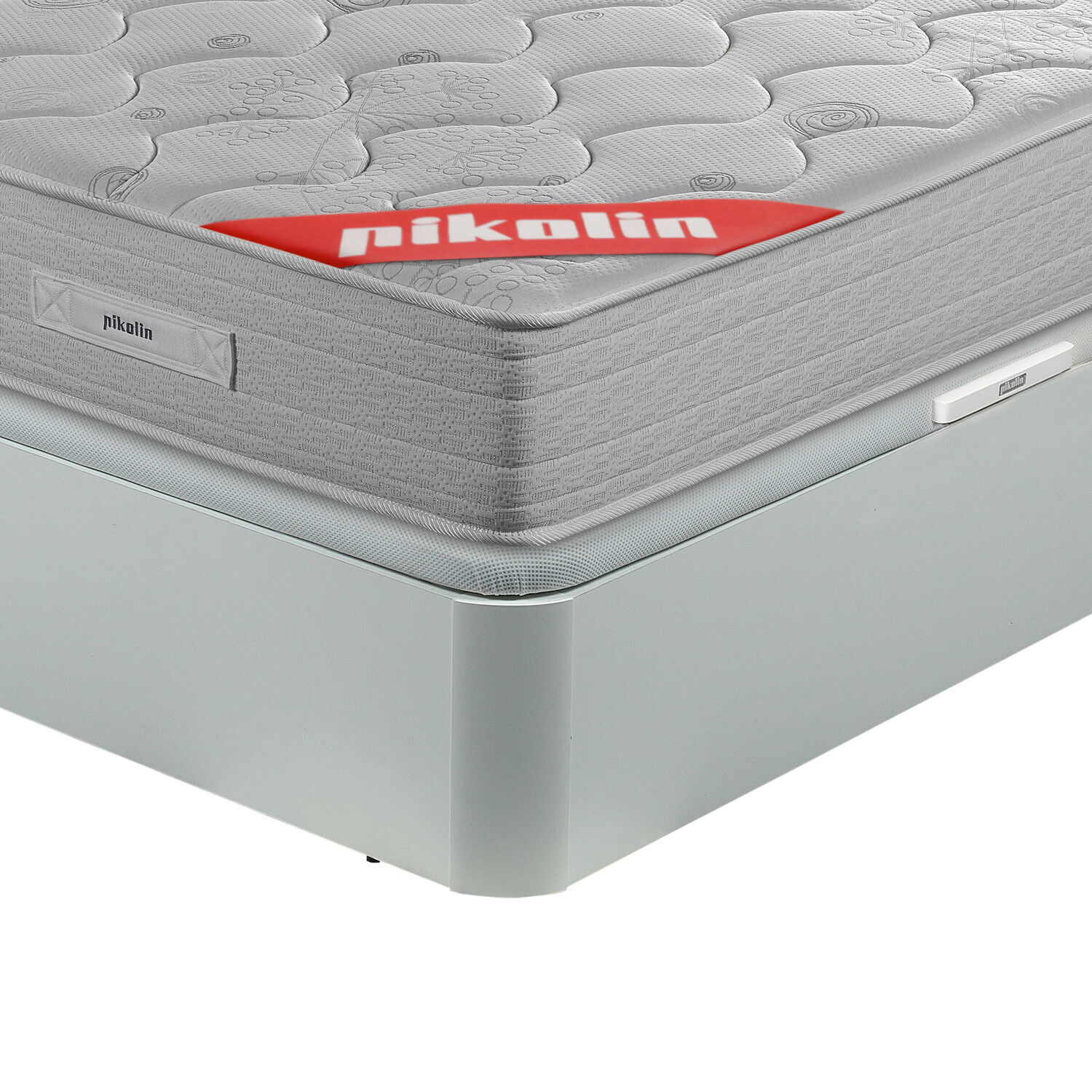 Colchón Muelles y Visco + Canapé Abatible + Almohadas de fibra | ENVIO, MONTAJE Y RETIRADA INCLUIDO | Normablock®