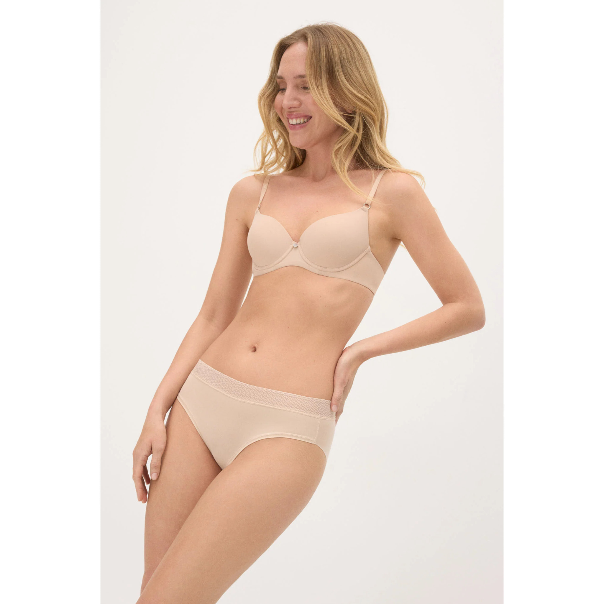 Slip Midi donna Beige