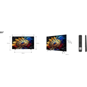 TV QLED TCL 55C69B 2024