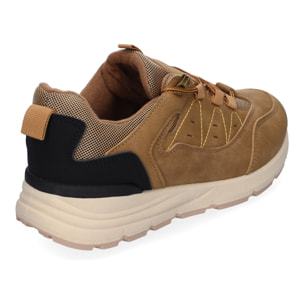 Zapatillas Planas Deportivas de Hombre Casual, Puntera Redonda