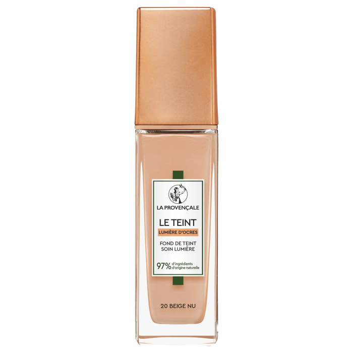 La Provençale Bio Le Fond de Teint Soin Lumière Naturel 20 Beige Nu 30ml