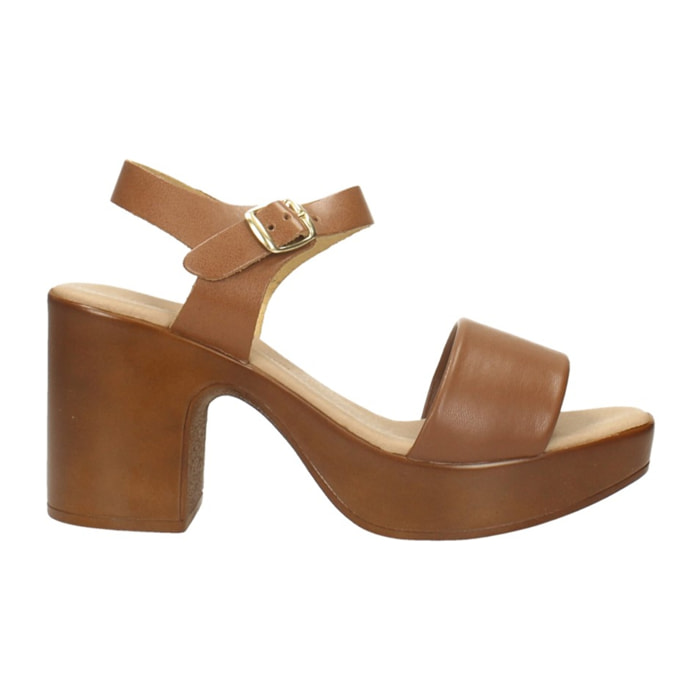 Sandali Donna Tata Italia Marrone