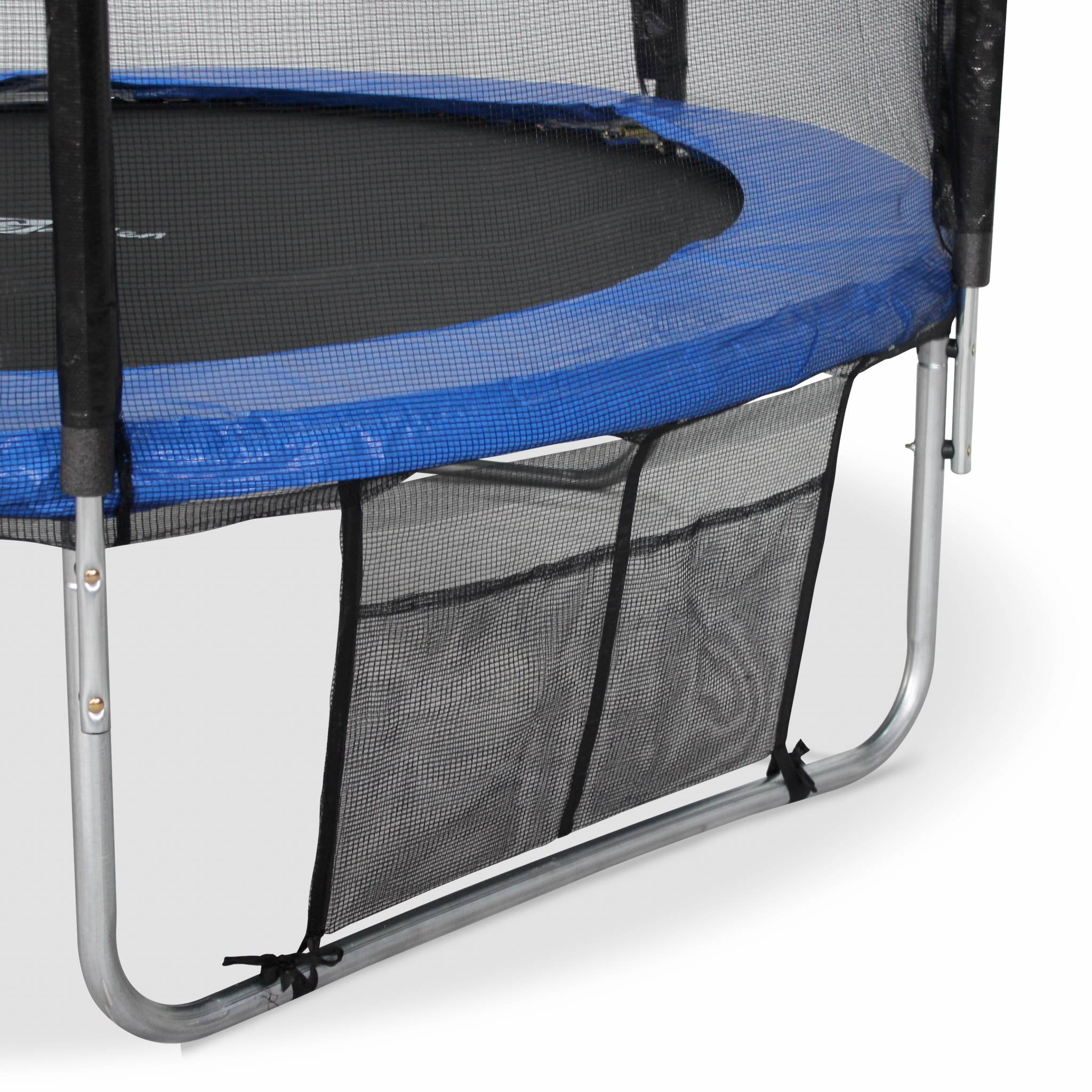 Trampoline 305cm - Mars XXL Bleu - avec filet de protection. échelle. bâche. filet pour chaussures. kit d'ancrage. trampoline de jardin 305 cm |Qualité PRO |Normes EU