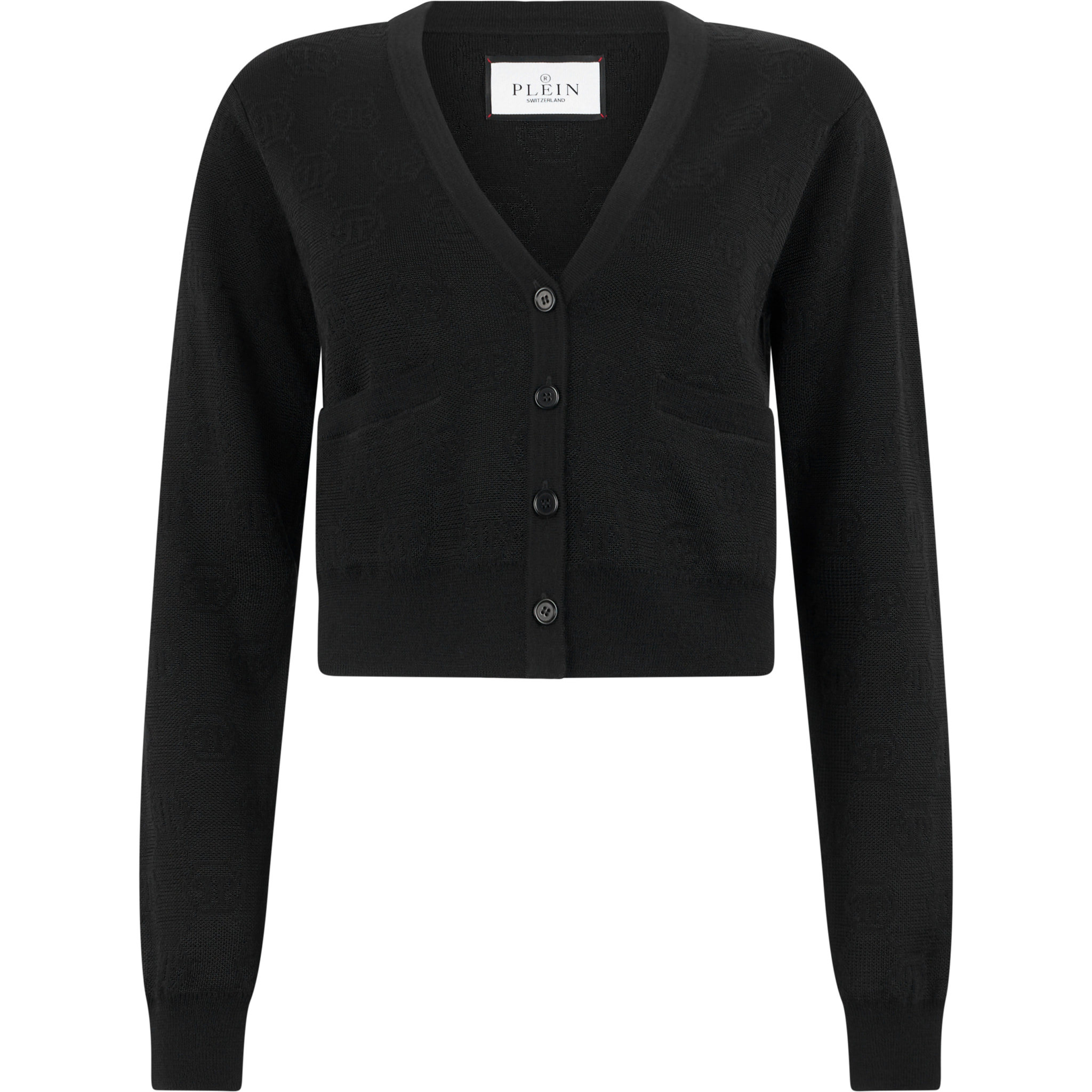 PHILIPP PLEIN Cárdigan corto MONOGRAM