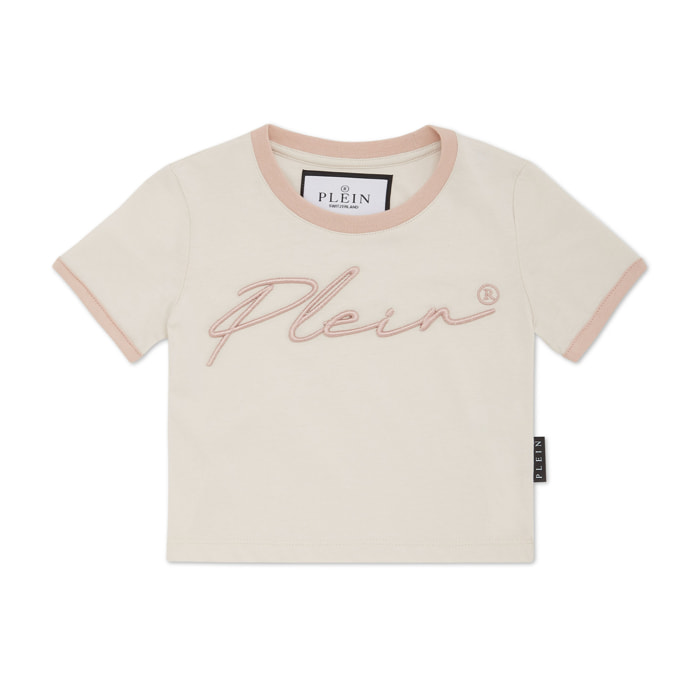 PHILIPP PLEIN T-Shirt Round Neck Ss SIGNATURE