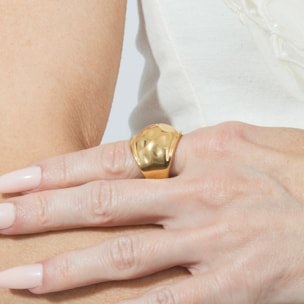 Anillo Belol acabado oro amarillo 18k