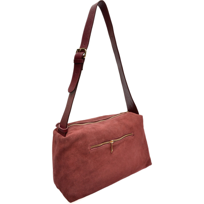 Borsa a tracolla Anna Luchini Bordeaux