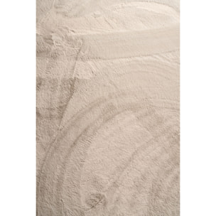 NUBE - Tapis doux et moelleux à poils courts gris - NUB6000GRI