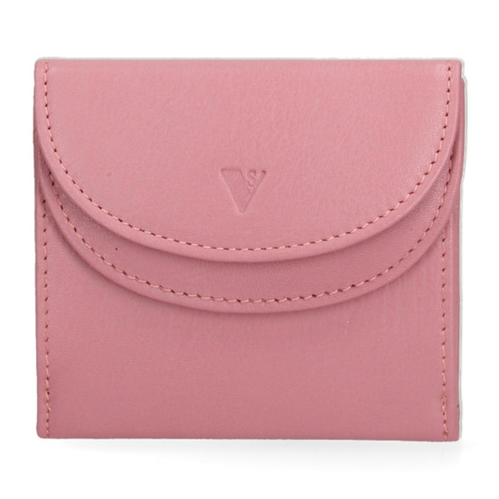 Portafoglio da uomo in vera pelle - Modello Portafoglio - 100% pelle - 10.0 x 9.0 x 2.5 cm