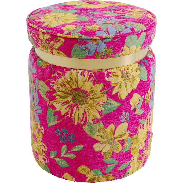 Tabouret Flower Fever 39cm rose Kare Design