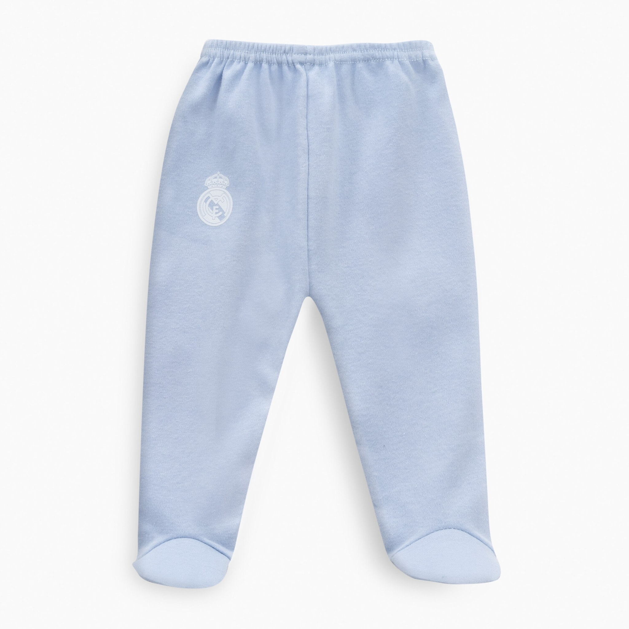 Set Regalo 5 Pcs 100% Alg  T 0-6 m Mod Real Madrid Azul