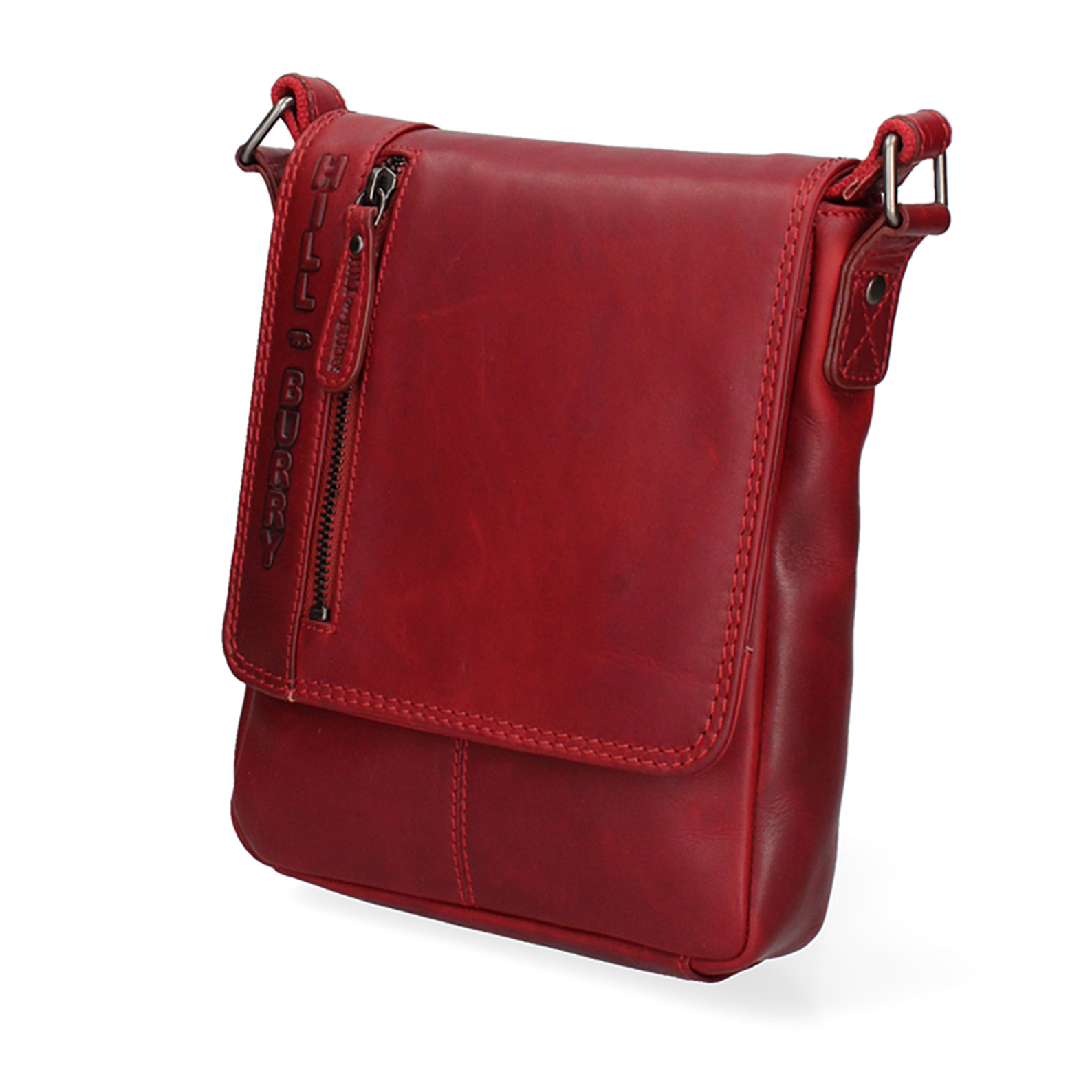 Borsa a tracolla da uomo In Vera pelle Made in Italy 20x24x5 cm