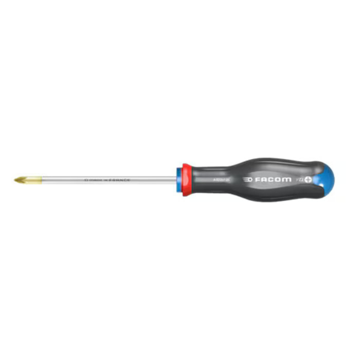 Tournevis cruciforme Protwist PZ 2x100 - FACOM - Lame ronde - ATD2X100