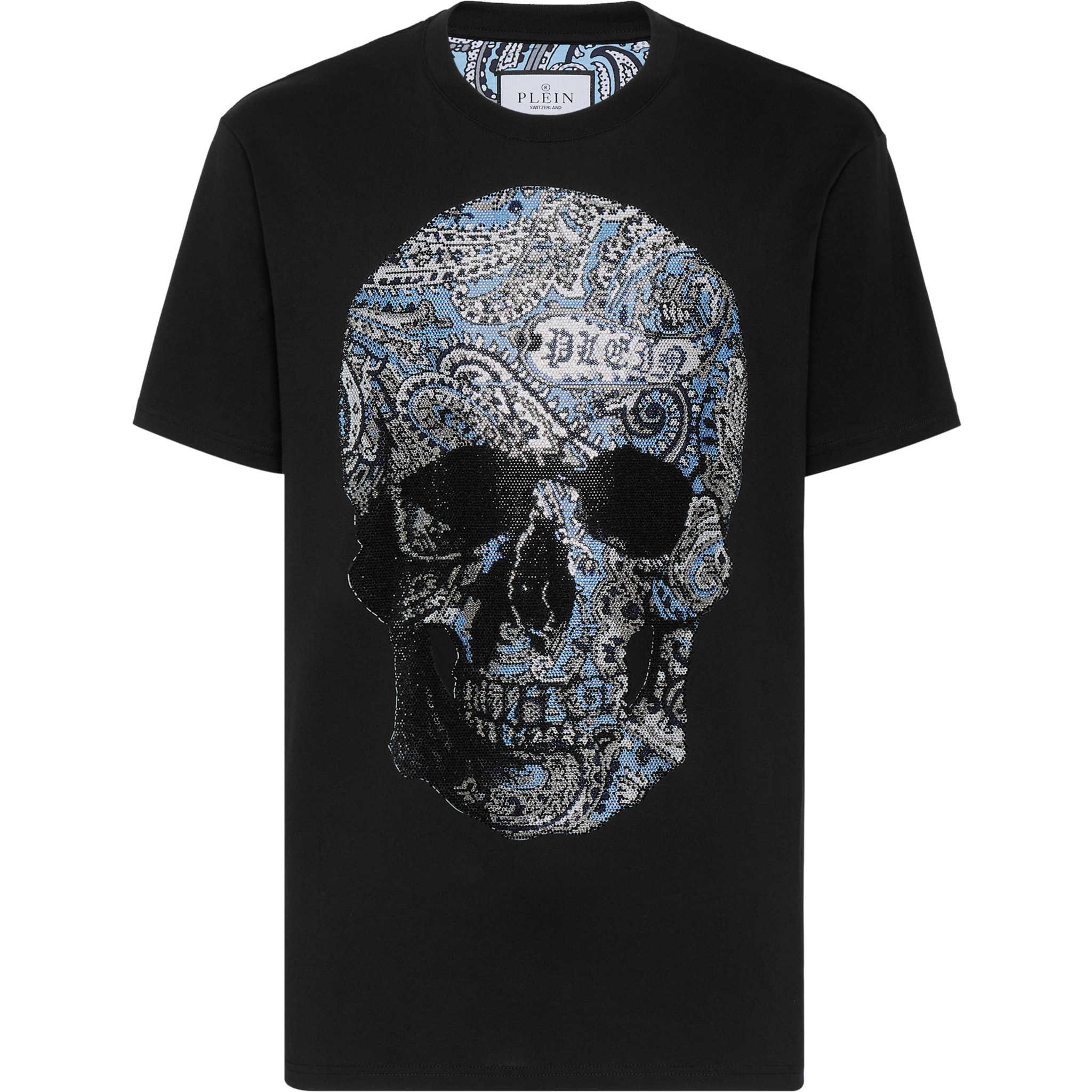PHILIPP PLEIN T-Shirt Round Neck PAISLEY