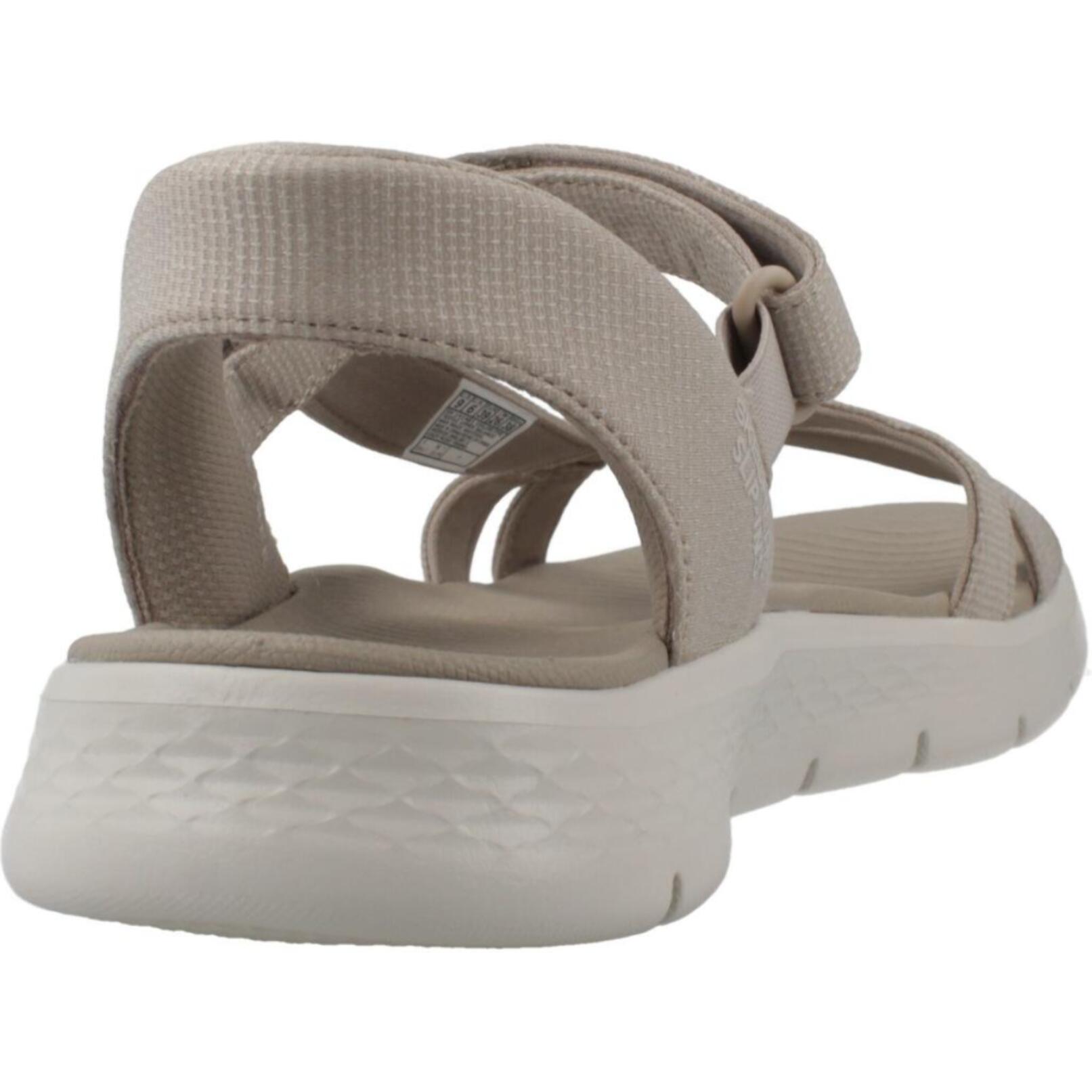 Sandalias Mujer Slip-ins  Go Walk Flex Marron