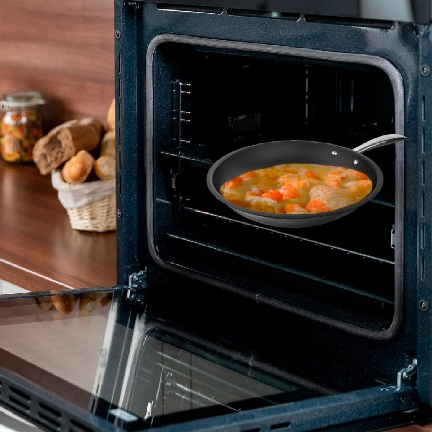 Cecotec Sartén Sartén Polka Classy 28 Bucket Steel