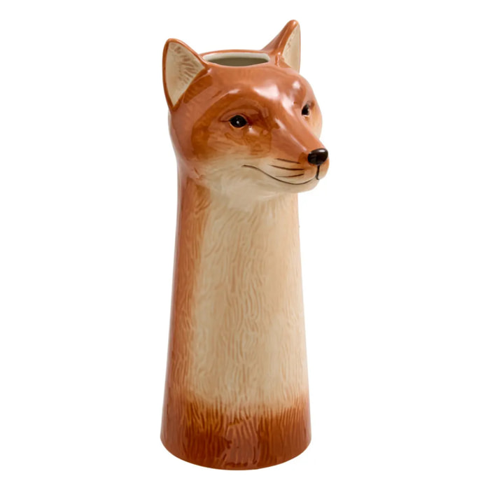 Vase en céramique renard Lisière H.25cm