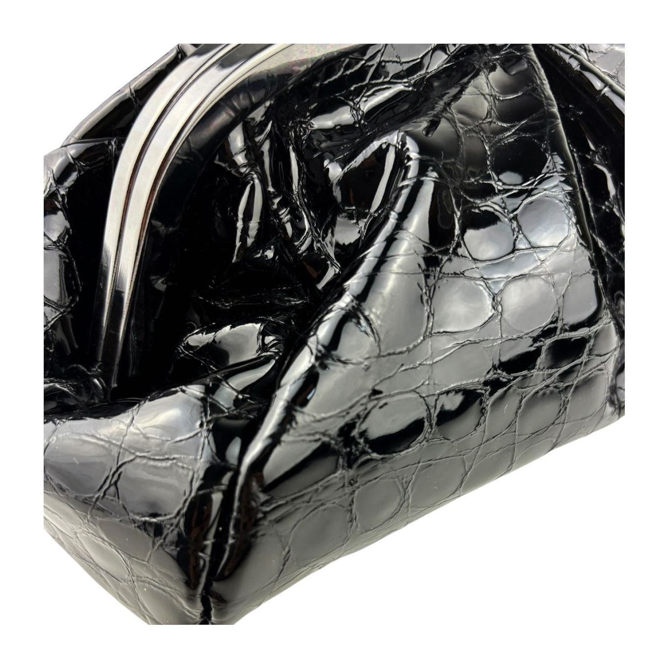 Pochette Cheval Firenze Piccola Mary Goffrata Nero