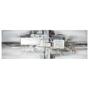 Toile peinte "Kylia" abstrait 150x50cm