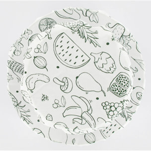 Lot de 3 films étirables réemployables en coton de 8 à 20 cm Fackelmann Nature