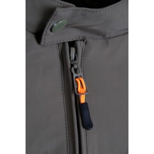 Giacca Esercito con zip militare in nylon uomo