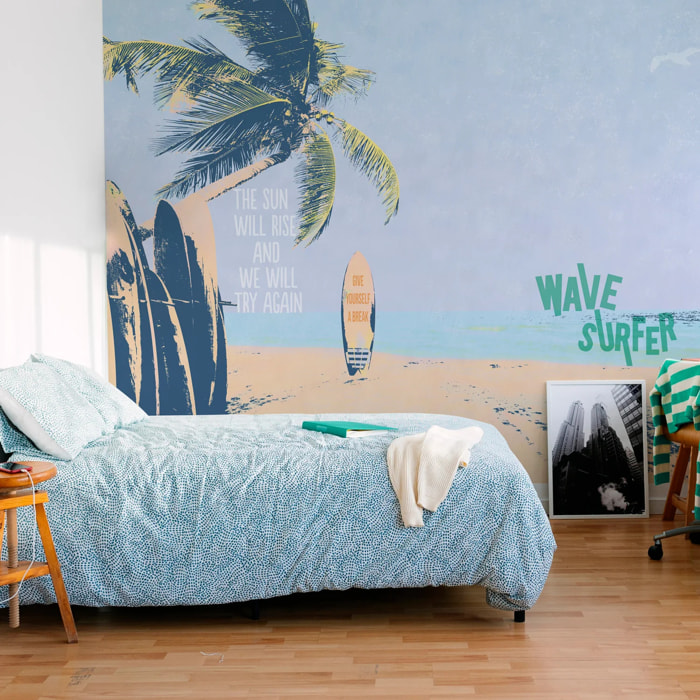 Papier peint panoramique Wave Surfer XL