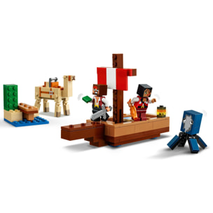 LEGO MINECRAFT 21259 - IL VIAGGIO DEL GALEONE DEI PIRATI