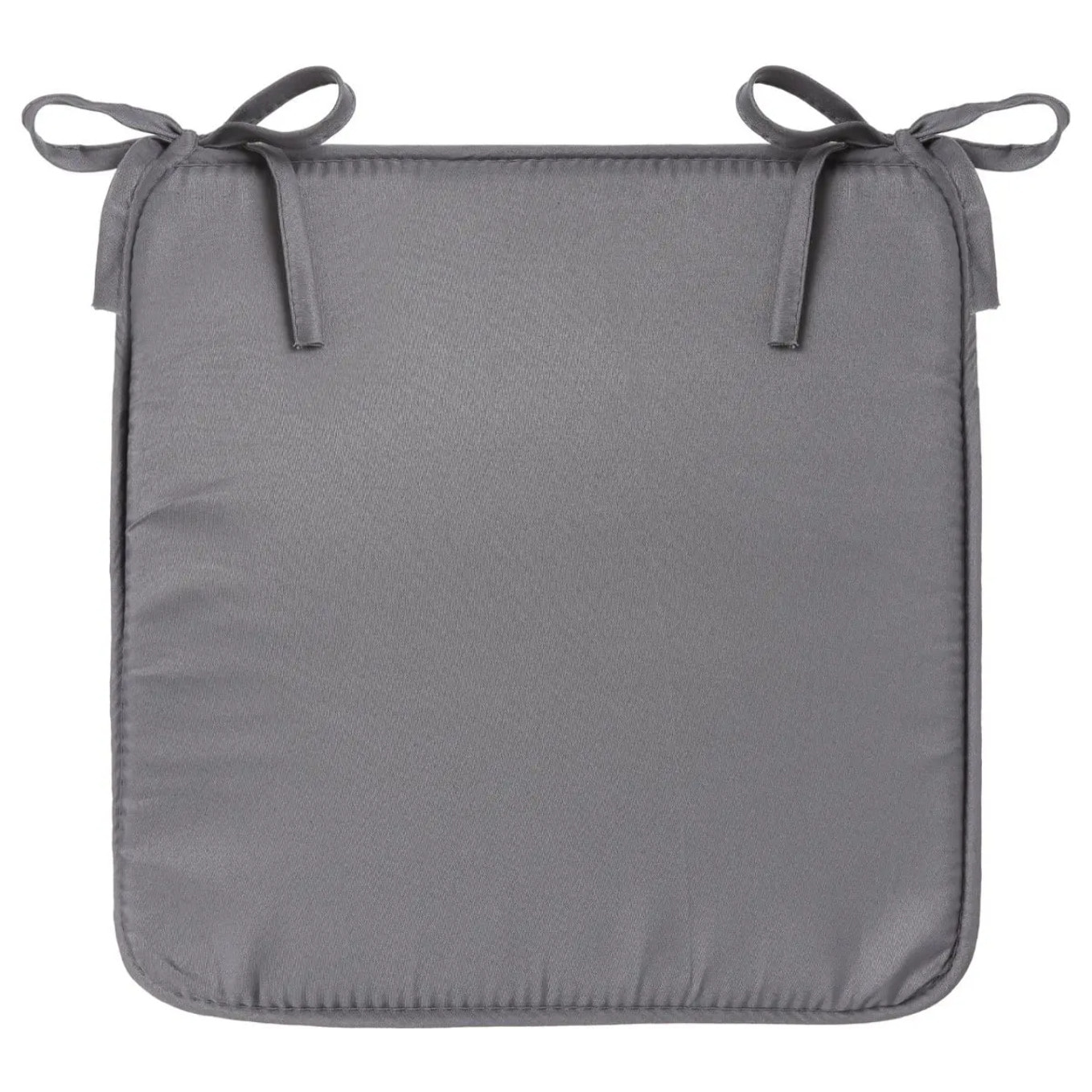 Galette de chaise gris ardoise 39x39cm