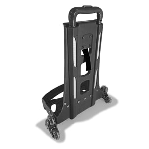 Zaino trolley  staccabile tre ruote, Ne.on! Reflex orange