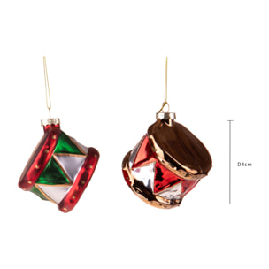 Tamburo - Pezzi 8 - 8xH9x8cm - Bianchi Dino SpA