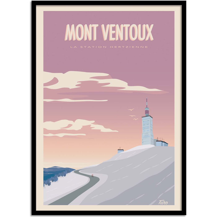 Affiche - Mont Ventoux - Turo