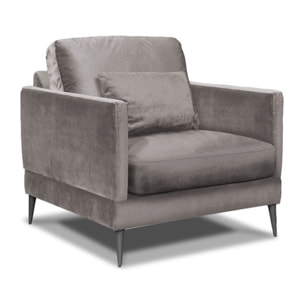 Fauteuil Splendido Velours - 1 Place