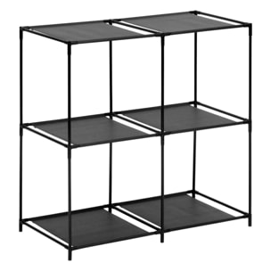 Etagère 2 niveaux Mix'n Modul noir