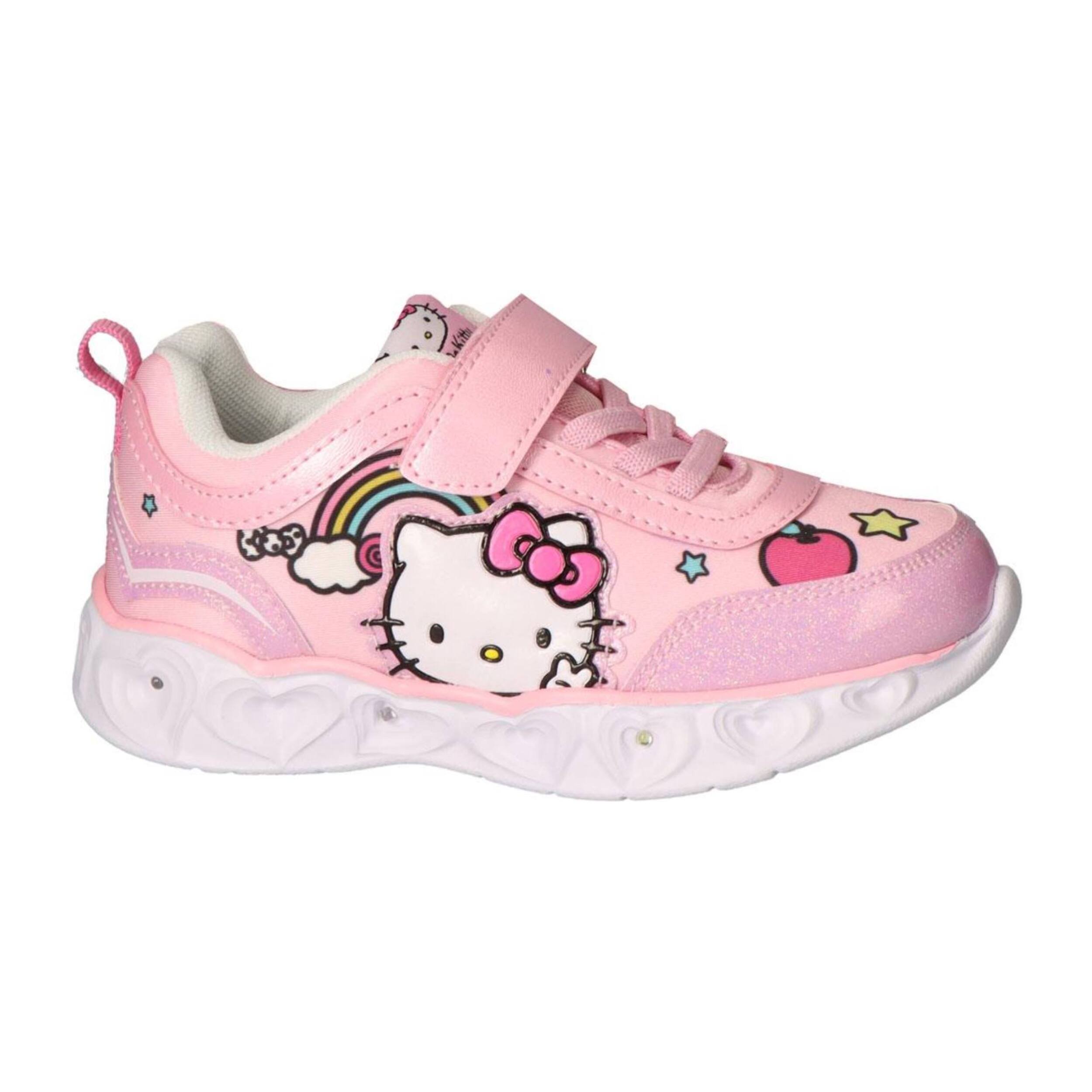 Zapatilla deportiva infantil suela ligera "Hello Kitty"